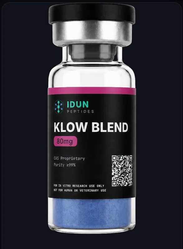 KLOW vial from IDUN Peptides